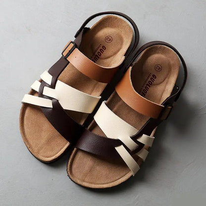 Orthopedische Leren Sandalen voor Optimale Ondersteuning