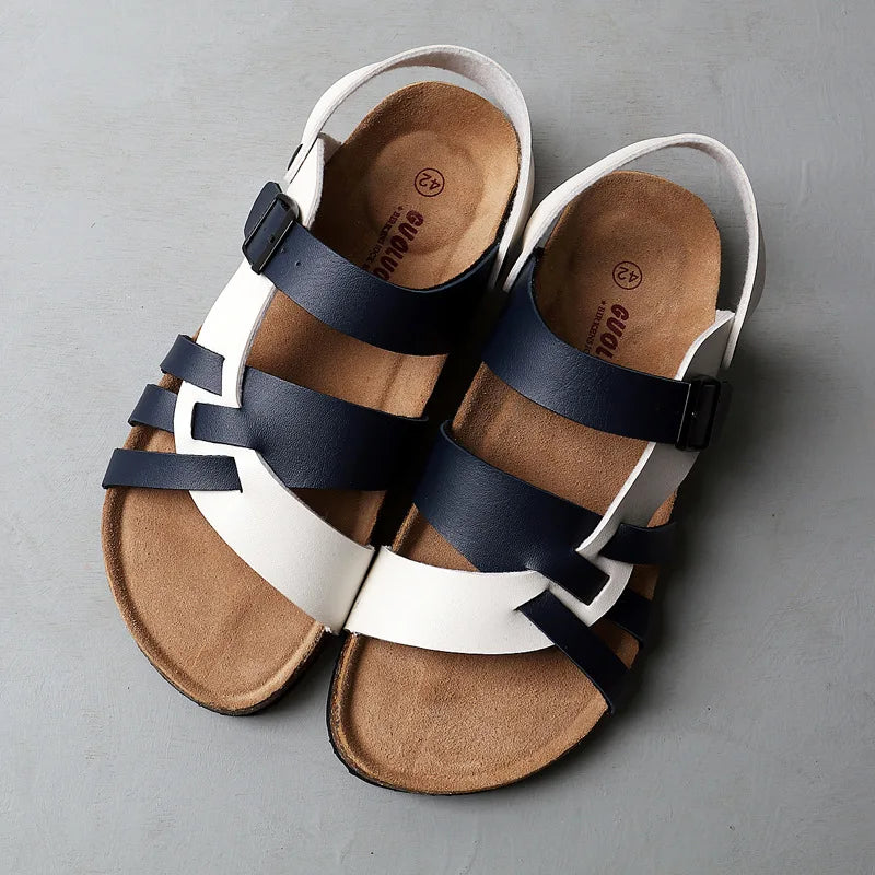 Orthopedische Leren Sandalen voor Optimale Ondersteuning