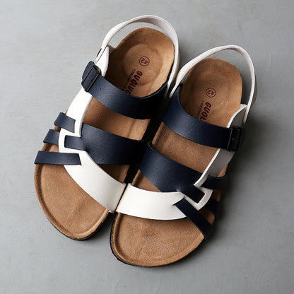Orthopedische Leren Sandalen voor Optimale Ondersteuning