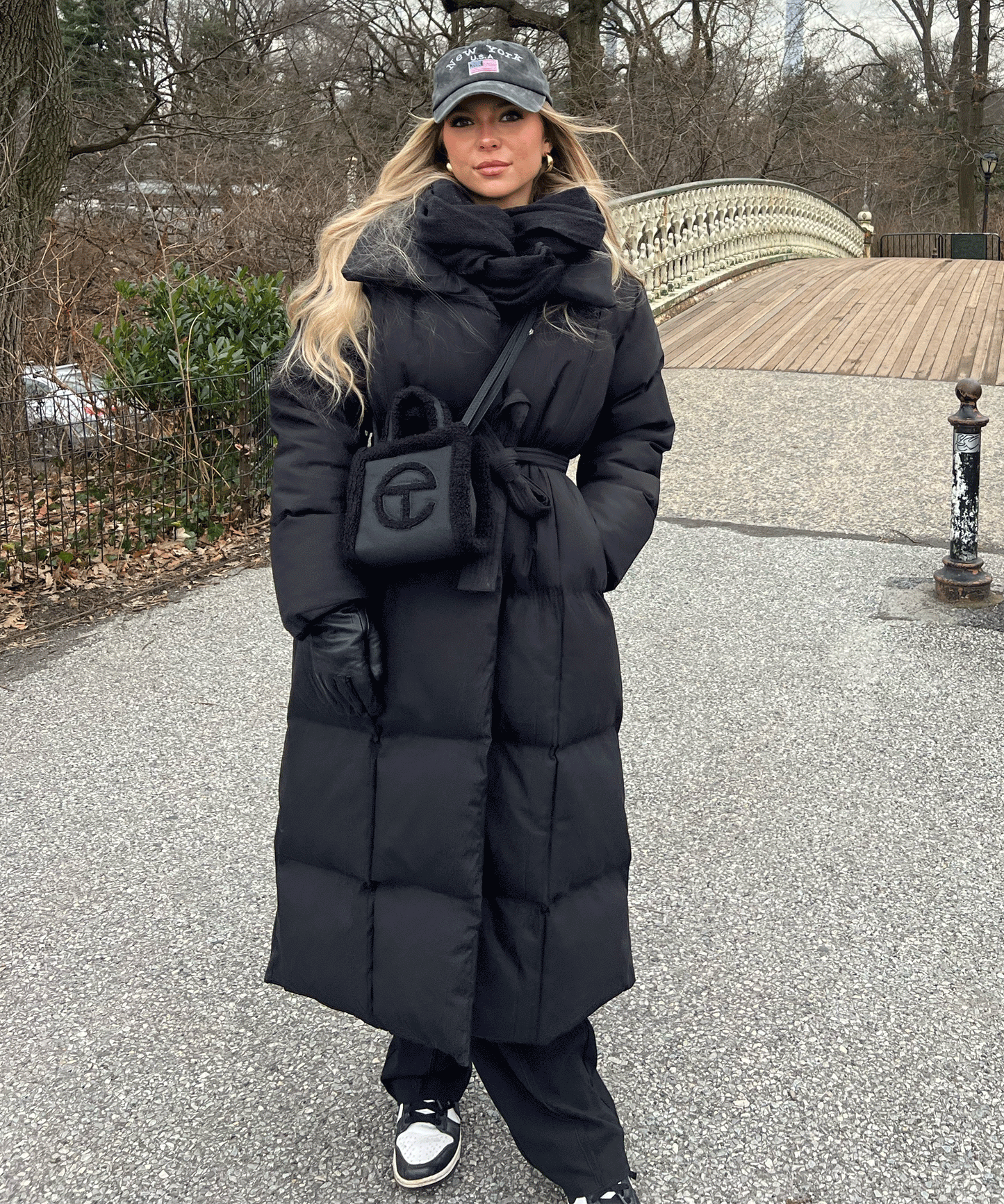 Kylie Lange Gewatteerde Winterjas Dames