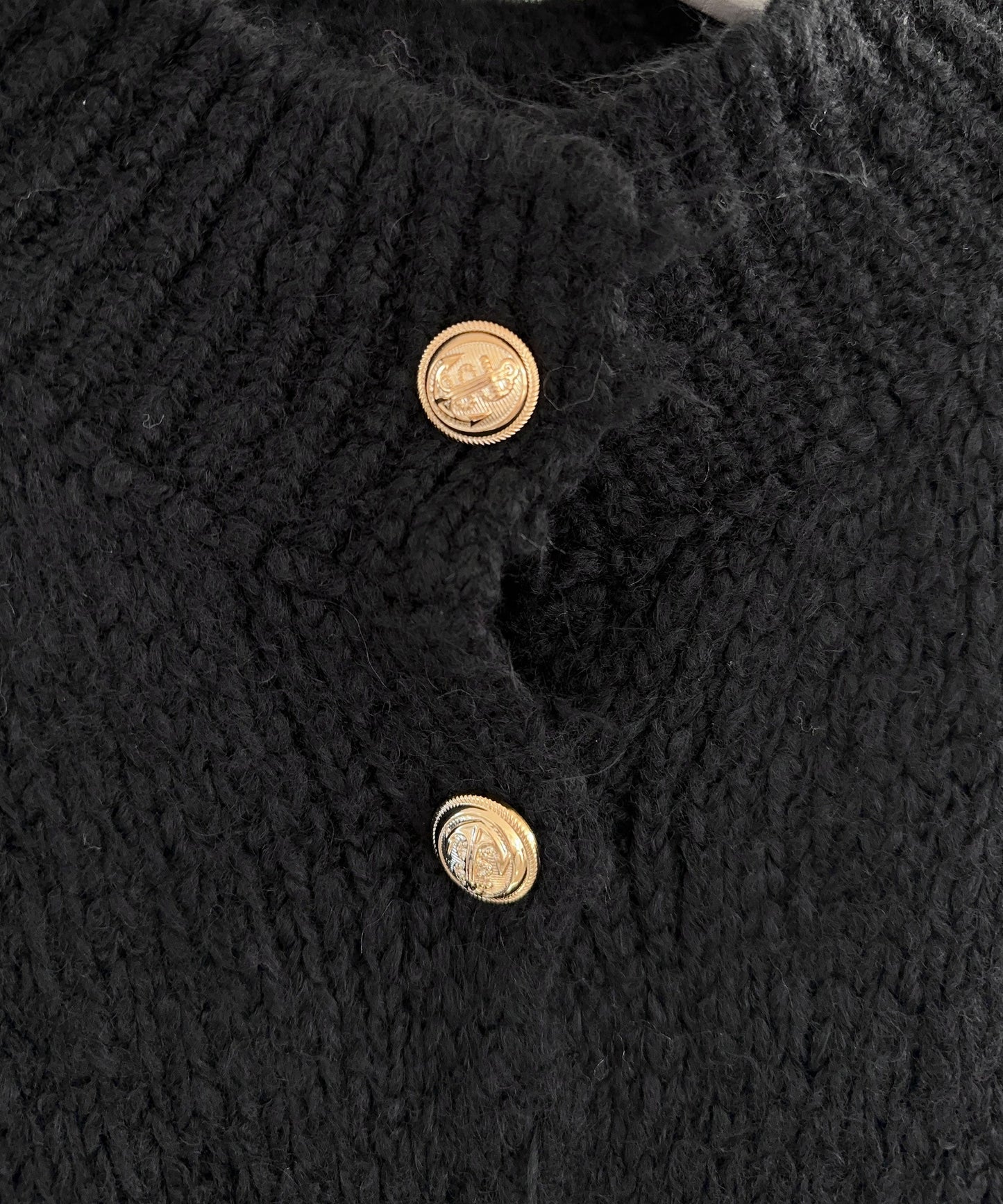 Nila - Zwart Oversized Dames Vest