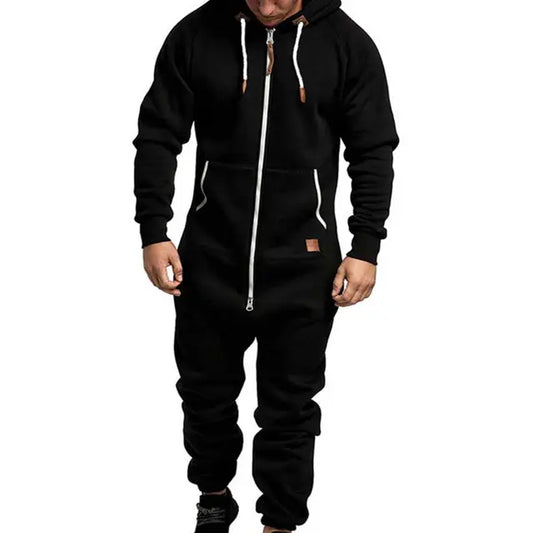 Tymor - Warme Heren Jumpsuit met Capuchon: