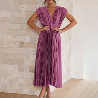 Ameline - Tijdloze Elegante Maxi-Jurk