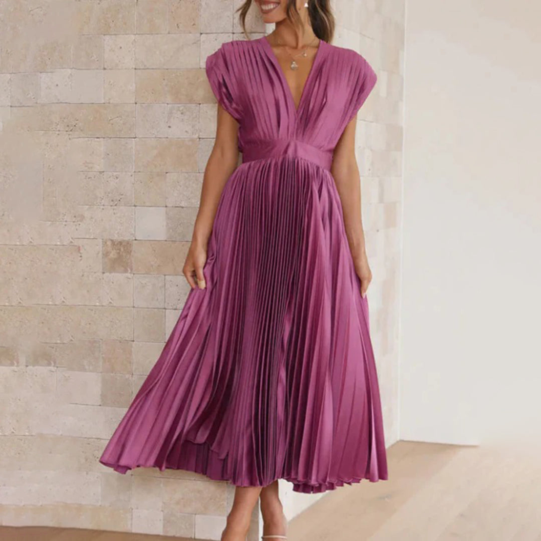 Ameline - Tijdloze Elegante Maxi-Jurk
