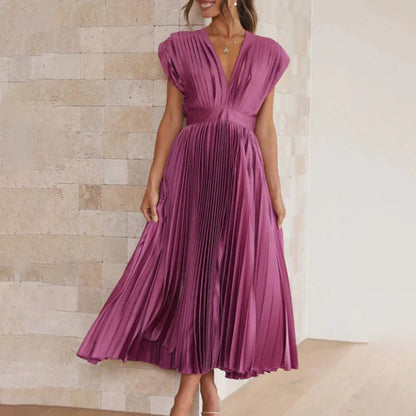 Ameline - Tijdloze Elegante Maxi-Jurk