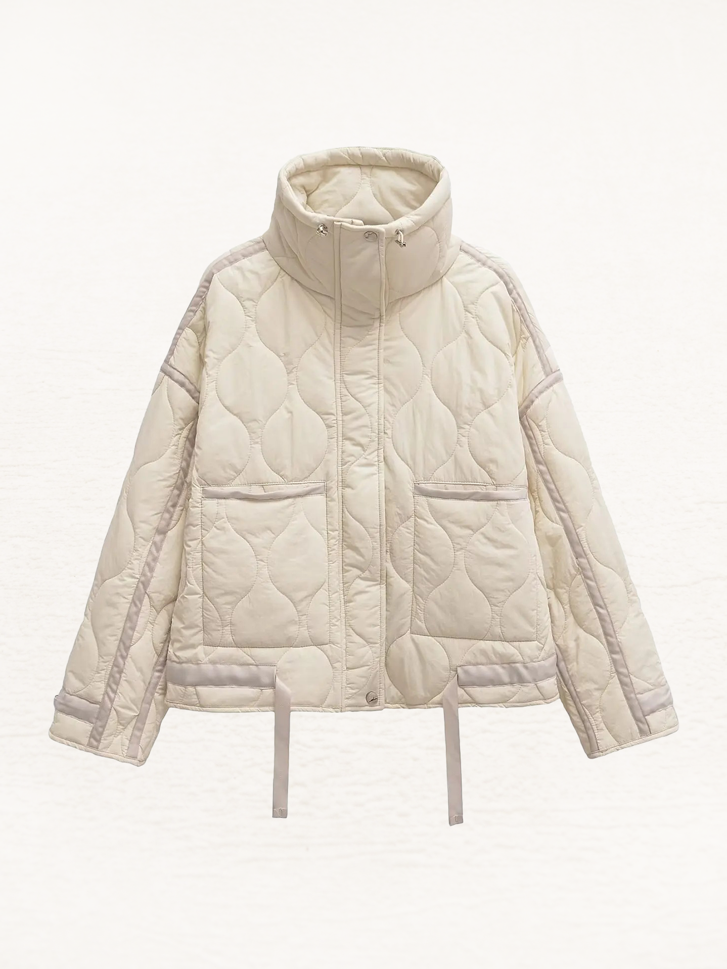 Noëlle - Gewatteerde Jas Dames | Quilt jas Vrouw | Stijlvolle Herfstjas