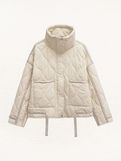 Noëlle - Gewatteerde Jas Dames | Quilt jas Vrouw | Stijlvolle Herfstjas