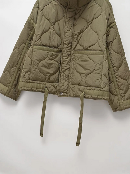 Noëlle - Gewatteerde Jas Dames | Quilt jas Vrouw | Stijlvolle Herfstjas