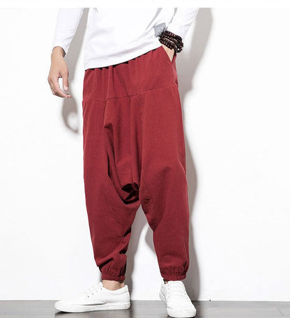 Heren Harem Joggingbroek – Losse Pasvorm, Comfortabel & Trendy