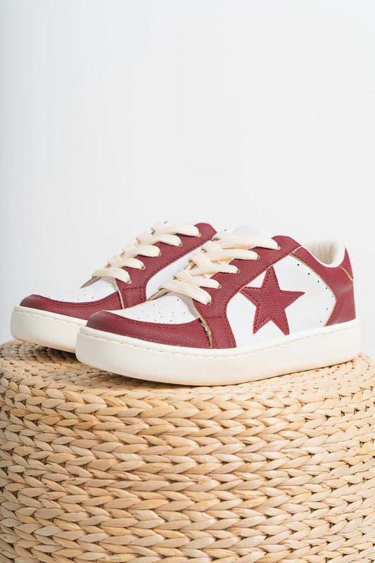 Lage sneakers met ster