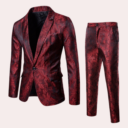 Vincente Luxe Herenpak – Een Statement van Stijl en Verfijning