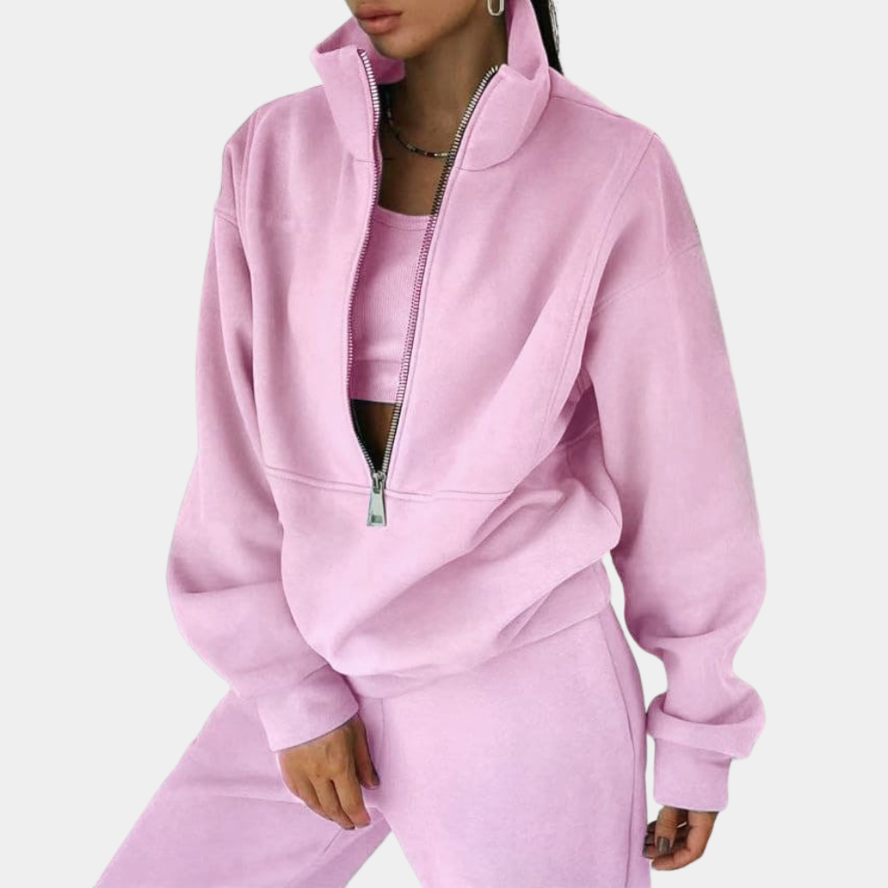 Celina - Luxe Tweedelig Joggingpak voor Dames