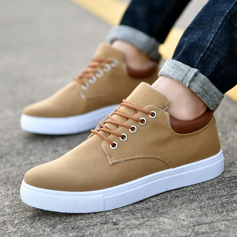 Heren Sneakers – Stijlvolle Lage Sneakers met Comfortabele Pasvorm