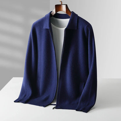 Vince Heren Vest | Kraag met Ritssluiting
