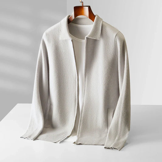 Vince Heren Vest | Kraag met Ritssluiting