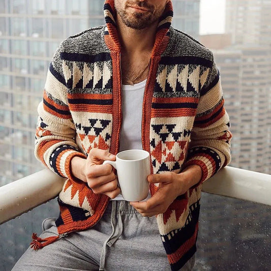 Cedric - Minimalistisch Wolmix Vest met Knopen