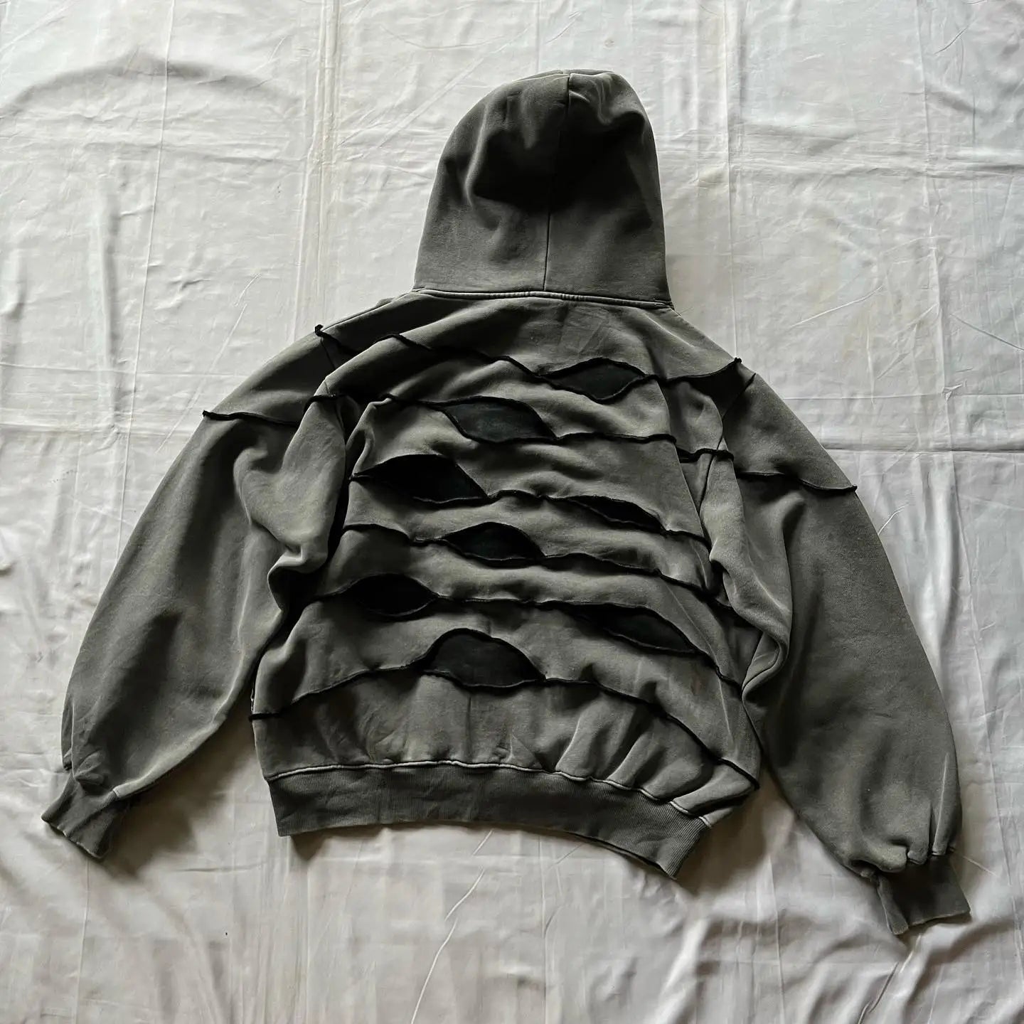 Hoodie Heren | Streetwear Patchwork Design