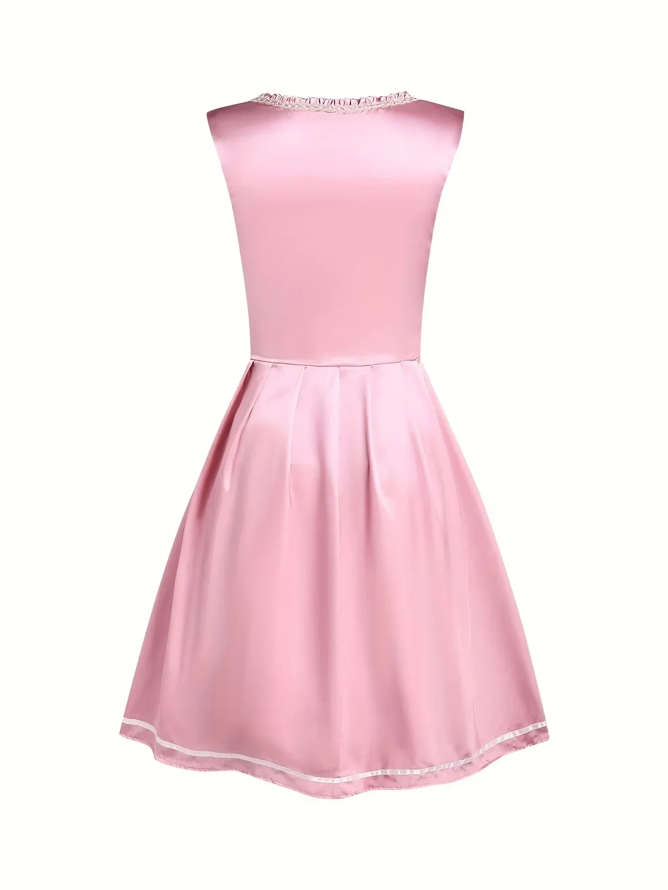 Roze Dirndl Jurk Dames – Traditioneel Oktoberfest Kostuum