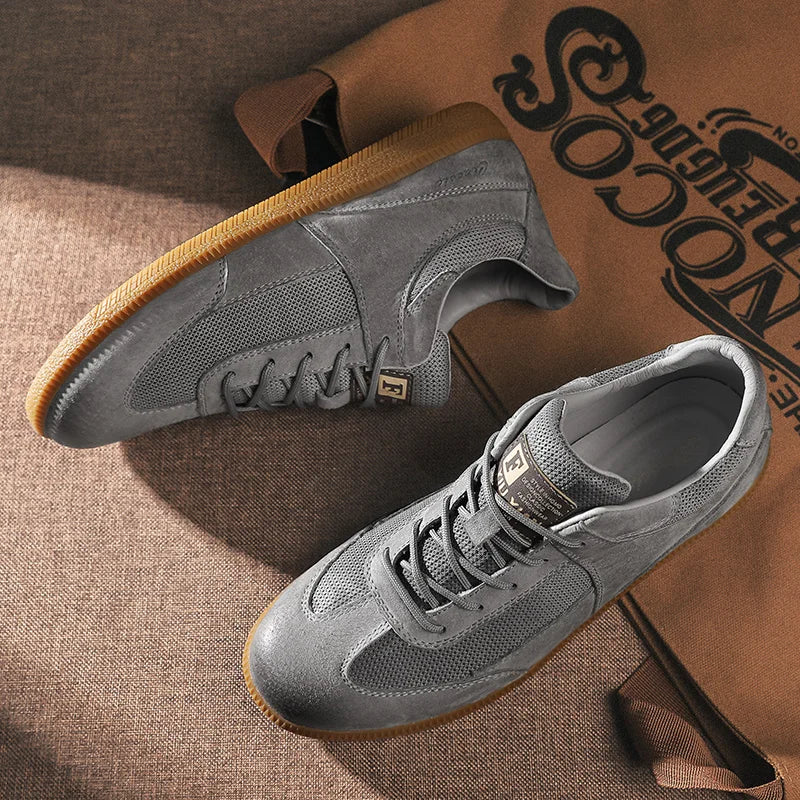 Calvino Heren Sneakers | Suède en Mesh