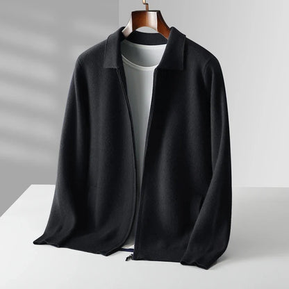 Vince Heren Vest | Kraag met Ritssluiting