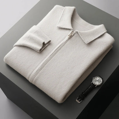 Vince Heren Vest | Kraag met Ritssluiting