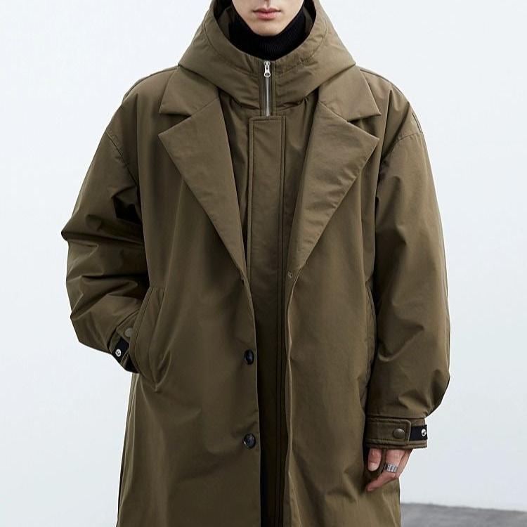 Kennington Winterjas Heren | Trenchcoat met Capuchon