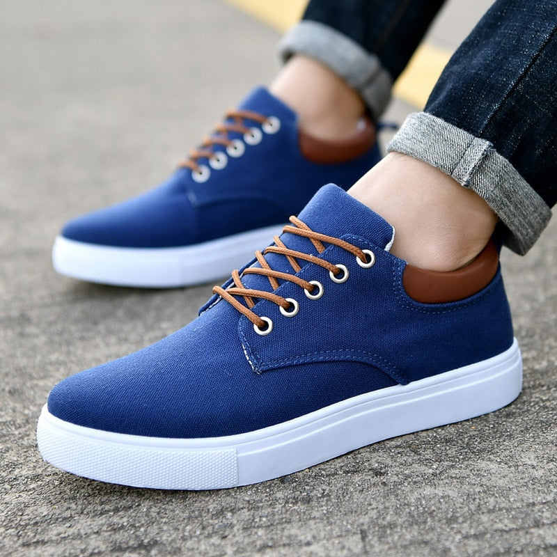 Heren Sneakers – Stijlvolle Lage Sneakers met Comfortabele Pasvorm
