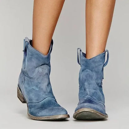 Noara | Dames Western Enkellaarzen