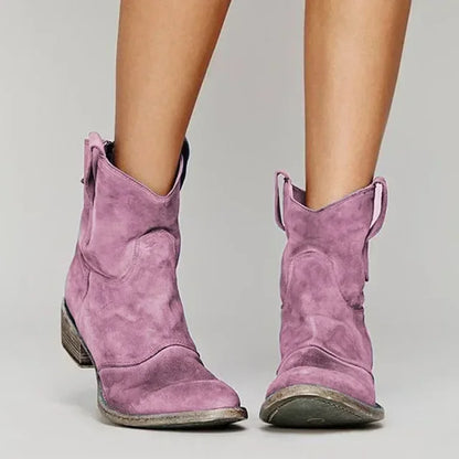 Noara | Dames Western Enkellaarzen