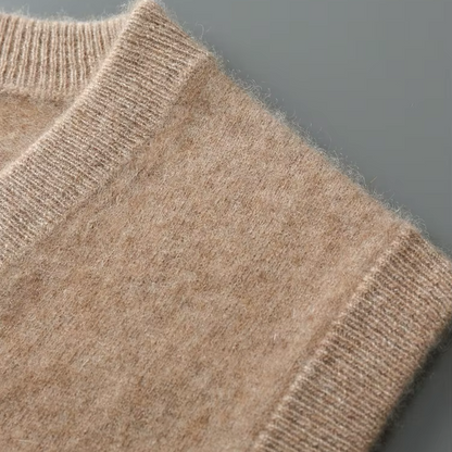 Elric - Luxe Kasjmier Mouwloos Vest voor Heren