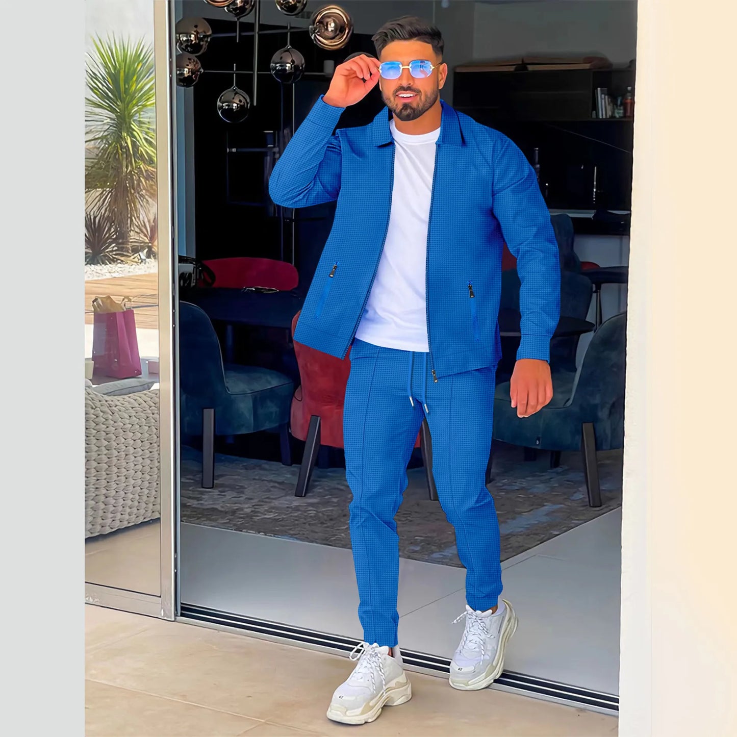 Trainingspak Heren | Ritsvest & Broek voor Dagelijks Gebruik