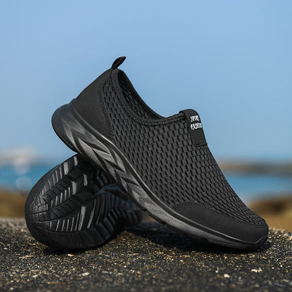 Ademend Slip-On Sneakers voor Heren – Lichtgewicht & Comfortabel