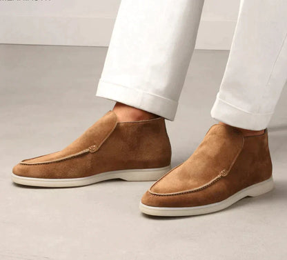 Lorenzo – Luxe Suède Loafers voor Heren