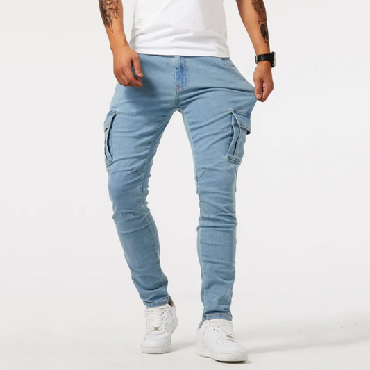 Xayden – Heren Skinny Cargo Broek
