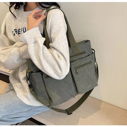 Nova - Corduroy Schoudertas