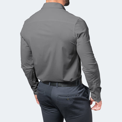 Slim Fit Overhemd van Stretchstof voor Heren – Strak & Comfortabel