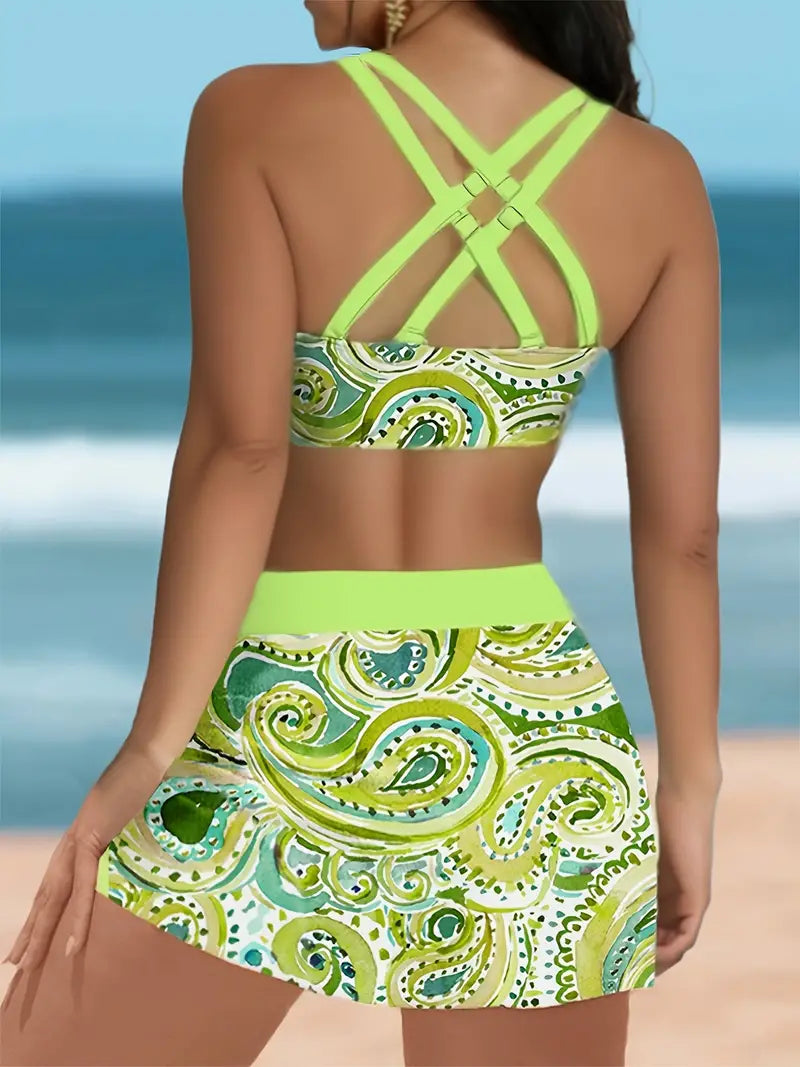 Stijlvolle Bikini Set met Rokje