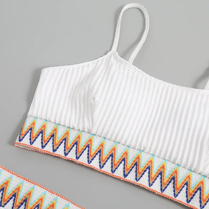 Stijlvolle Bikini met Hoge Taille