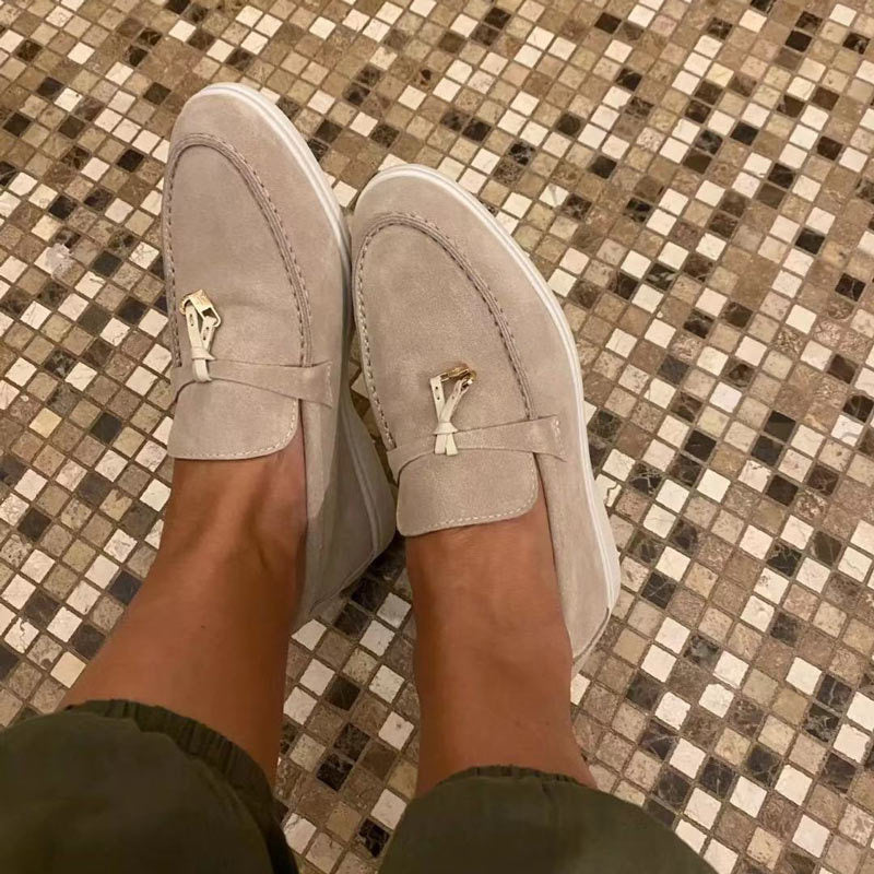 Suède Loafers – Luxe Instappers met Stijlvolle Details T-E