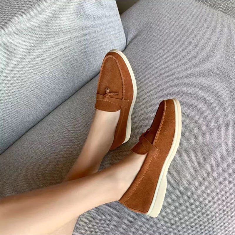 Suède Loafers – Luxe Instappers met Stijlvolle Details T-E