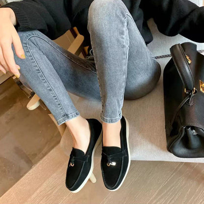 Suède Loafers – Luxe Instappers met Stijlvolle Details T-E