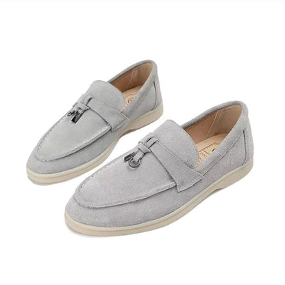 Suède Loafers – Luxe Instappers met Stijlvolle Details T-E