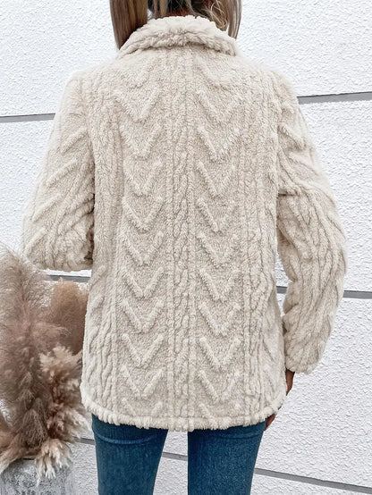 Teddy Jas Dames | Faux Fur & Open Voorzijde
