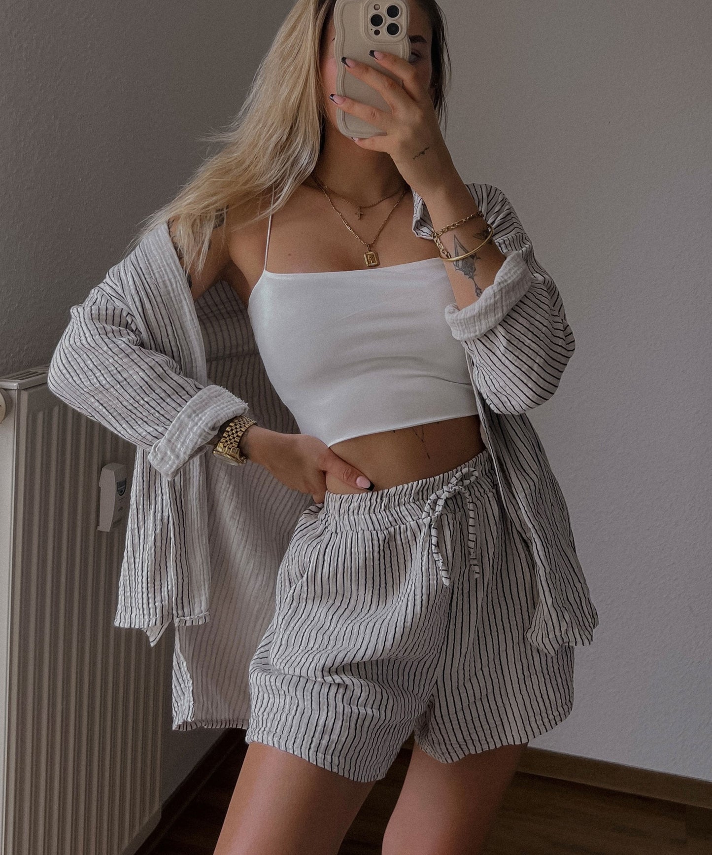 Valentina Dames Witte Top | Met Spaghettibandjes