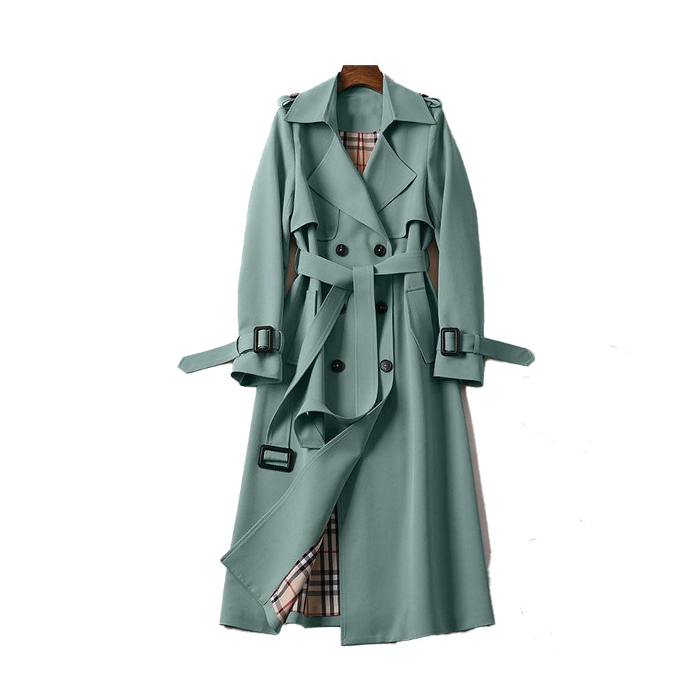 Trenchcoat Dames | Dubbele Knoopsluiting & Riem