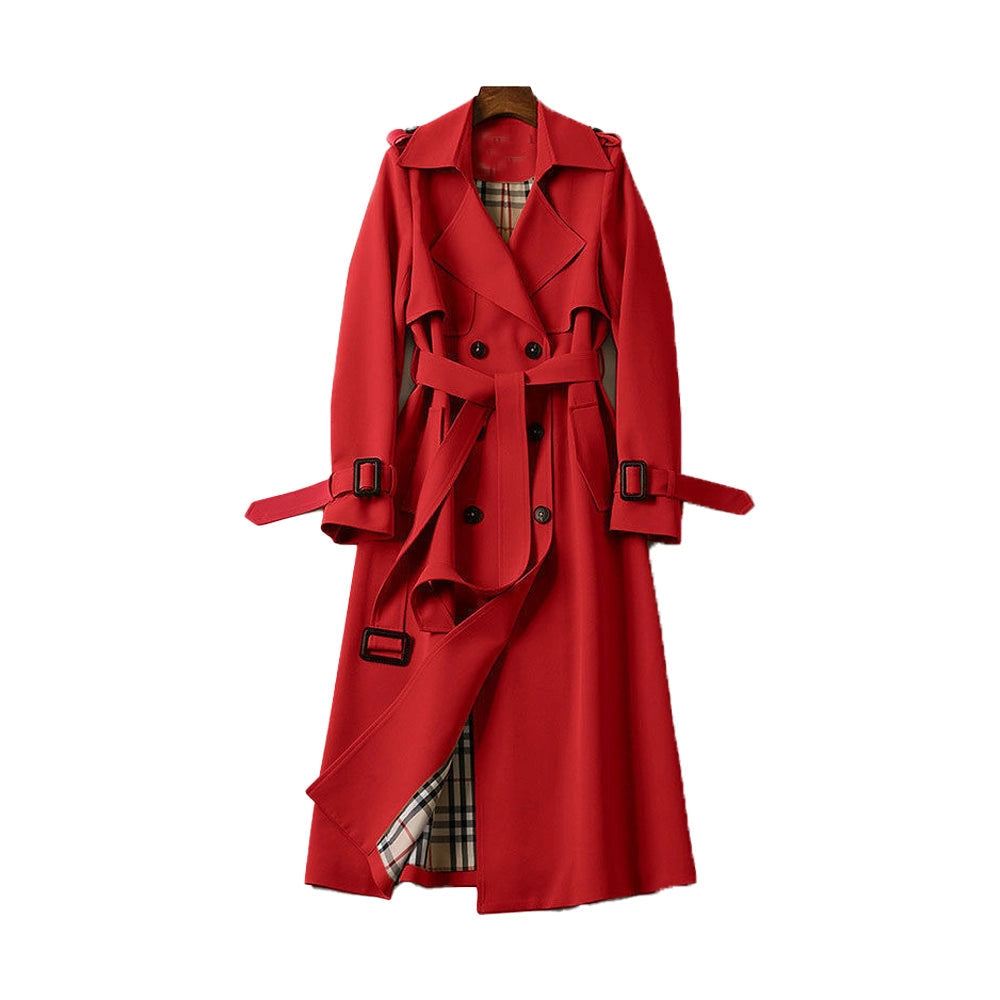 Trenchcoat Dames | Dubbele Knoopsluiting & Riem
