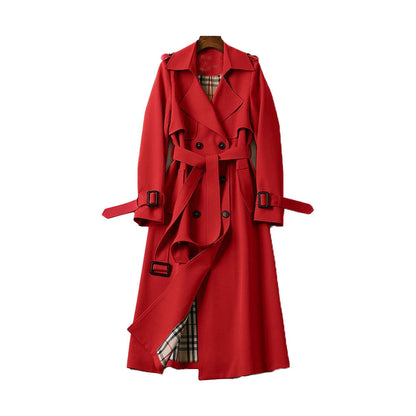 Trenchcoat Dames | Dubbele Knoopsluiting & Riem