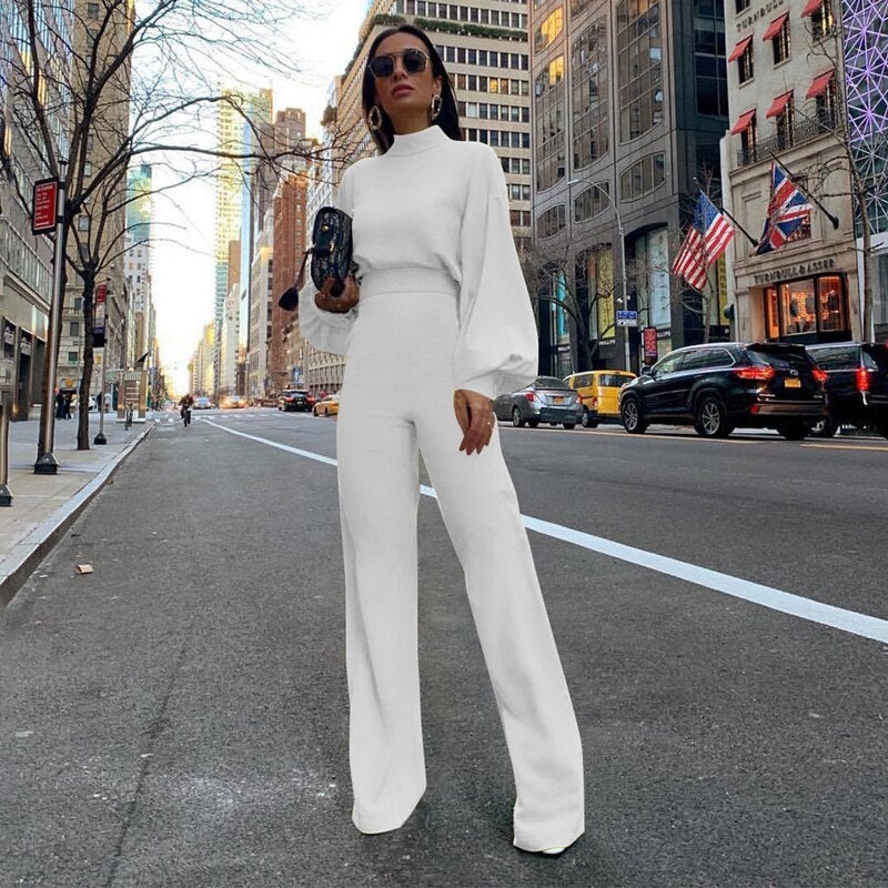 Trendy Elegante Jumpsuit met Lange Mouwen voor Dames