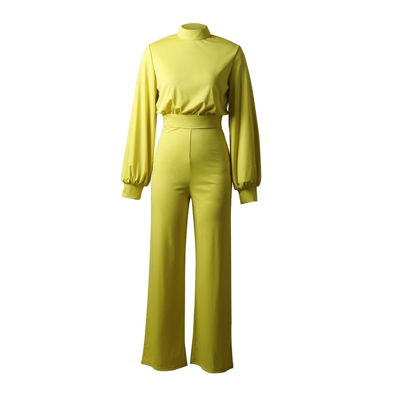 Trendy Elegante Jumpsuit met Lange Mouwen voor Dames