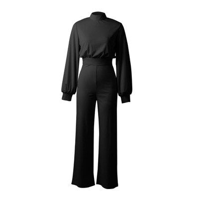 Trendy Elegante Jumpsuit met Lange Mouwen voor Dames